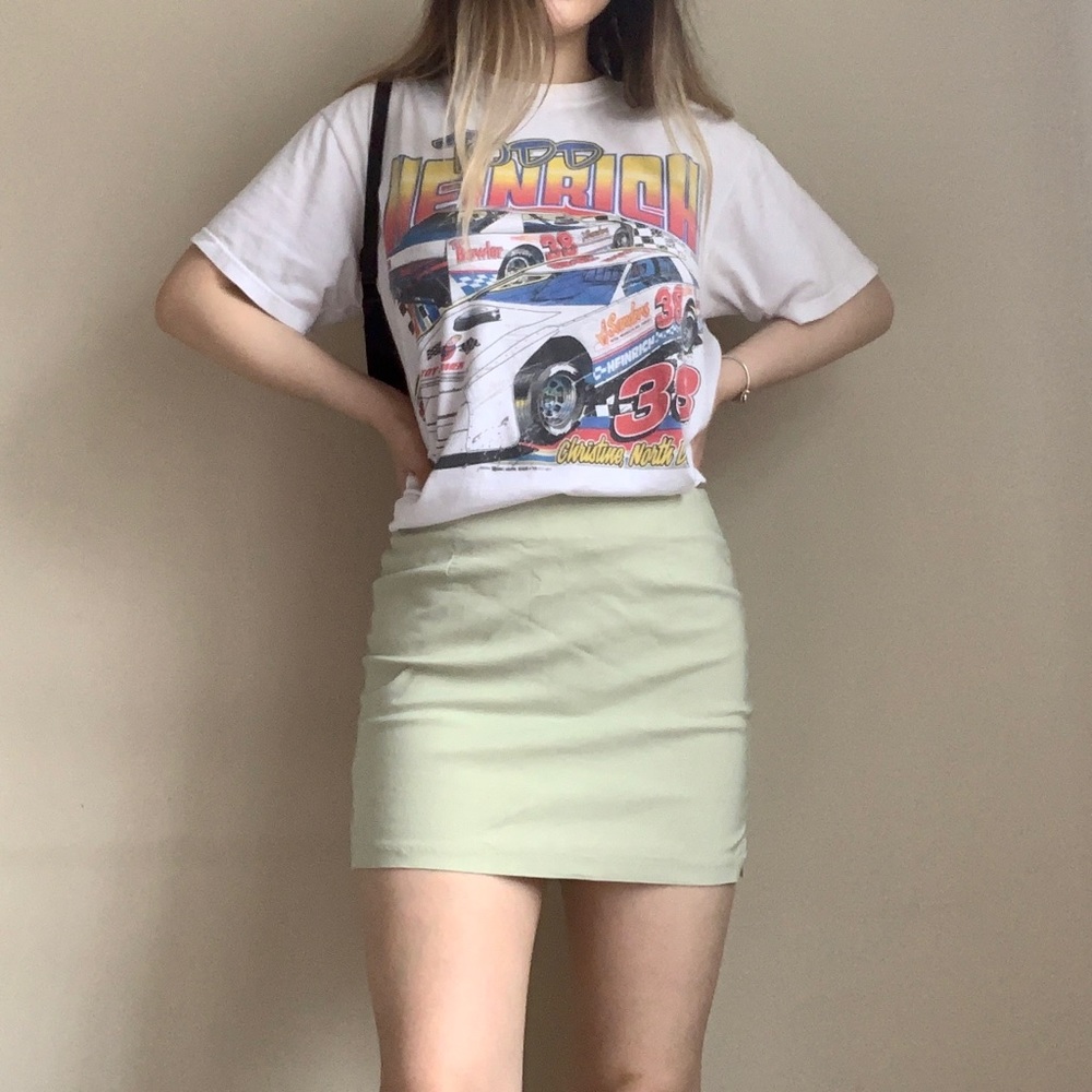 Vintage Sage Green Lux Skirt